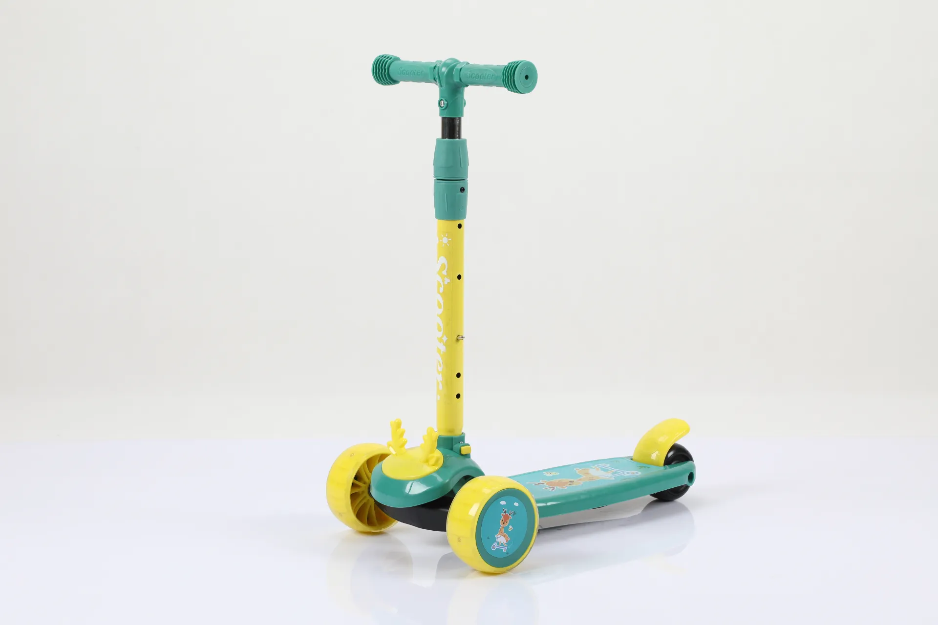 pink 2 wheel scooter